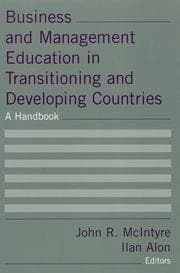 Tapa de Business and Management Education in Transitioning and Developing Countries