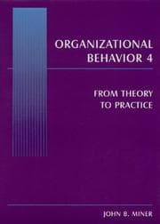 Tapa de Organizational Behavior 4