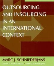 Tapa de Outsourcing and insourcing in an international context