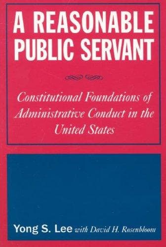 Tapa de A reasonable public servant