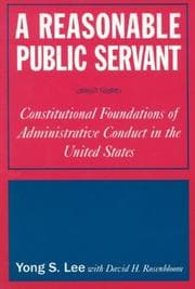 Tapa de A reasonable public servant