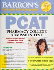 Tapa de Barron's PCAT