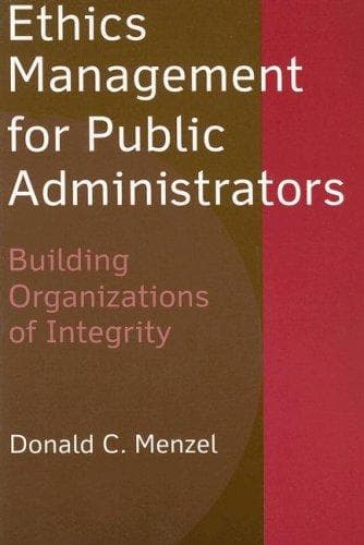 Tapa de Ethics Management for Public Administrators