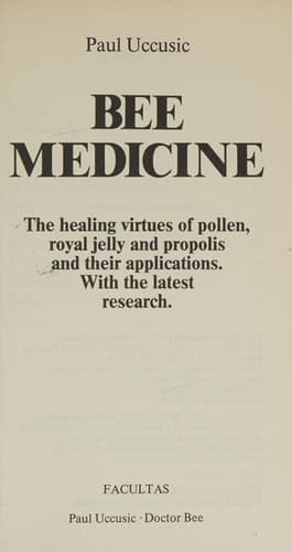 Tapa de Bee Medicine
