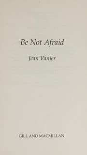 Tapa de Be Not Afraid