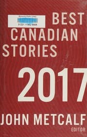 Tapa de Best Canadian Stories