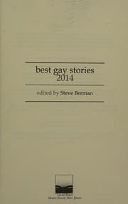 Tapa de Best gay stories 2014