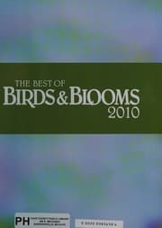 Tapa de The Best of Birds and Blooms 2010