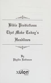 Tapa de Bible Predictions That Make Today's Headlines