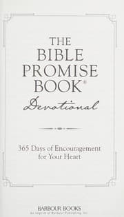 Tapa de Bible Promise Book® Devotional
