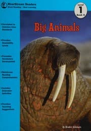 Tapa de Big Animals (Riverstream Readers, Level 1)