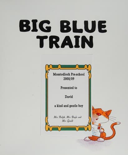 Tapa de Big Blue Train