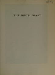Tapa de The birth diary