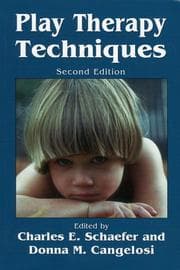 Tapa de Play Therapy Techniques