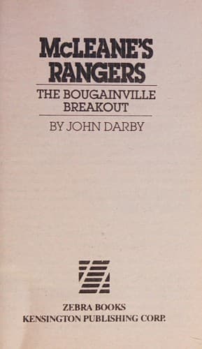 Tapa de The Bougainville breakout
