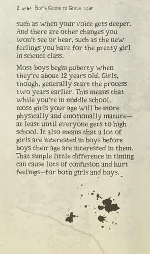 Tapa de Boy's Guide to Girls