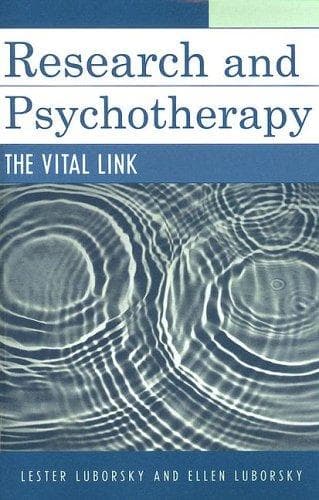 Tapa de Research and psychotherapy