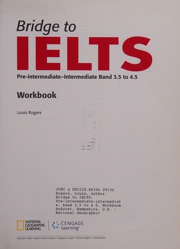 Tapa de Bridge to IELTS