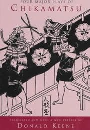 Tapa de Four major plays of Chikamatsu