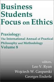 Tapa de Business students focus on ethics