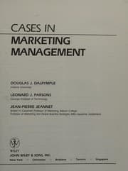 Tapa de Cases in marketing management