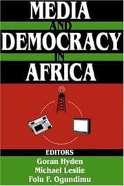 Tapa de Media and democracy in Africa