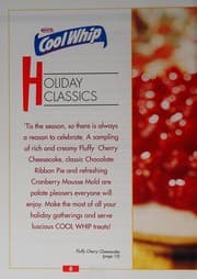 Tapa de Celebrate with Kraft Cool Whip