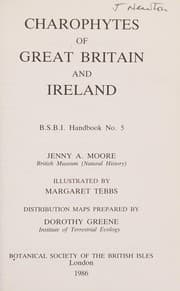 Tapa de Charophytes of Great Britain and Ireland (Handbooks for Field Identification)