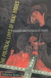 Tapa de The political lives of dead bodies
