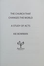 Tapa de The Church that Changes the World