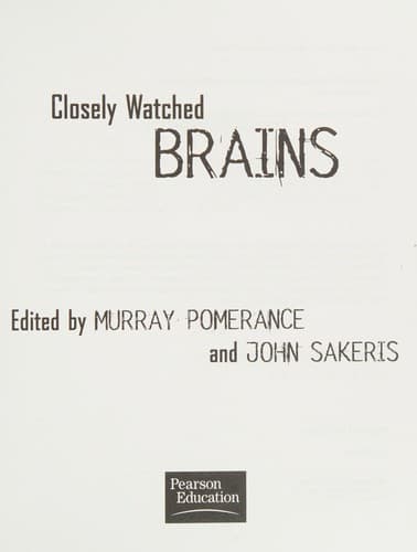 Tapa de Closely watched brains