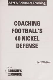 Tapa de Coaching Football's 40 Nickel Defense