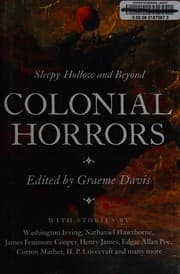 Tapa de Colonial horrors