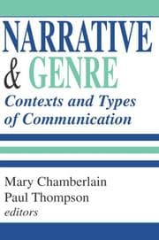 Tapa de Narrative and Genre