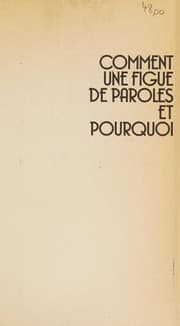Tapa de Comment une figue de paroles et pourquoi