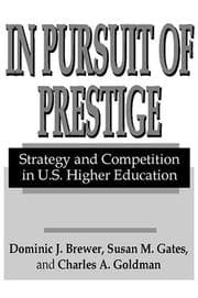 Tapa de In Pursuit of Prestige