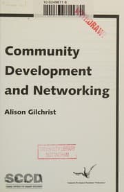 Tapa de Community Development and Networking (Community Development Briefing Paper)