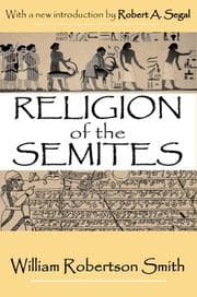 Tapa de Lectures on the religion of the Semites