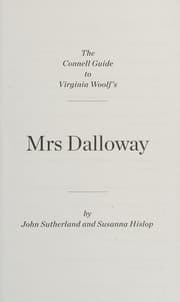 Tapa de Virginia Woolf's Mrs Dalloway
