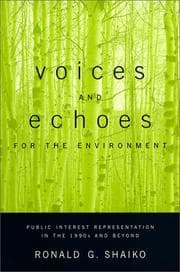 Tapa de Voices and Echoes for the Environment