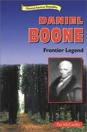 Tapa de Daniel Boone