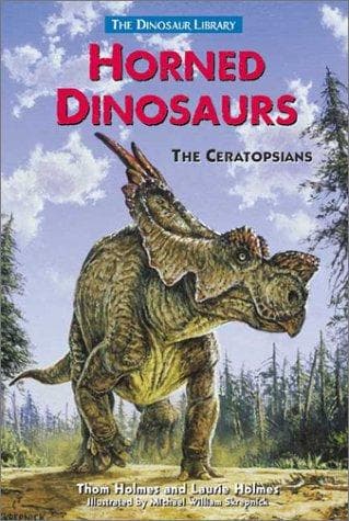 Tapa de Horned dinosaurs