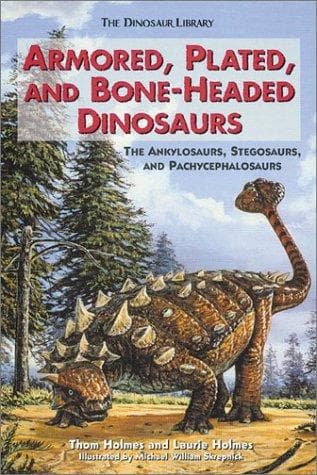 Tapa de Armored, plated, and bone-headed dinosaurs