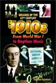 Tapa de The 1910s from World War I to ragtime music