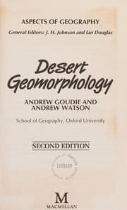 Tapa de Desert Geomorphology