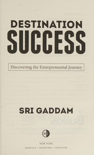 Tapa de Destination Success