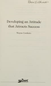 Tapa de Developing an Attitude That Attracts Success