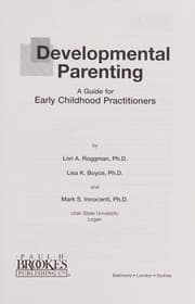 Tapa de Developmental parenting
