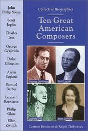 Tapa de Ten Great American Composers (Collective Biographies)