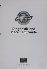 Tapa de Diagnostic and Placement Guide (Skills Intervention Kit)
